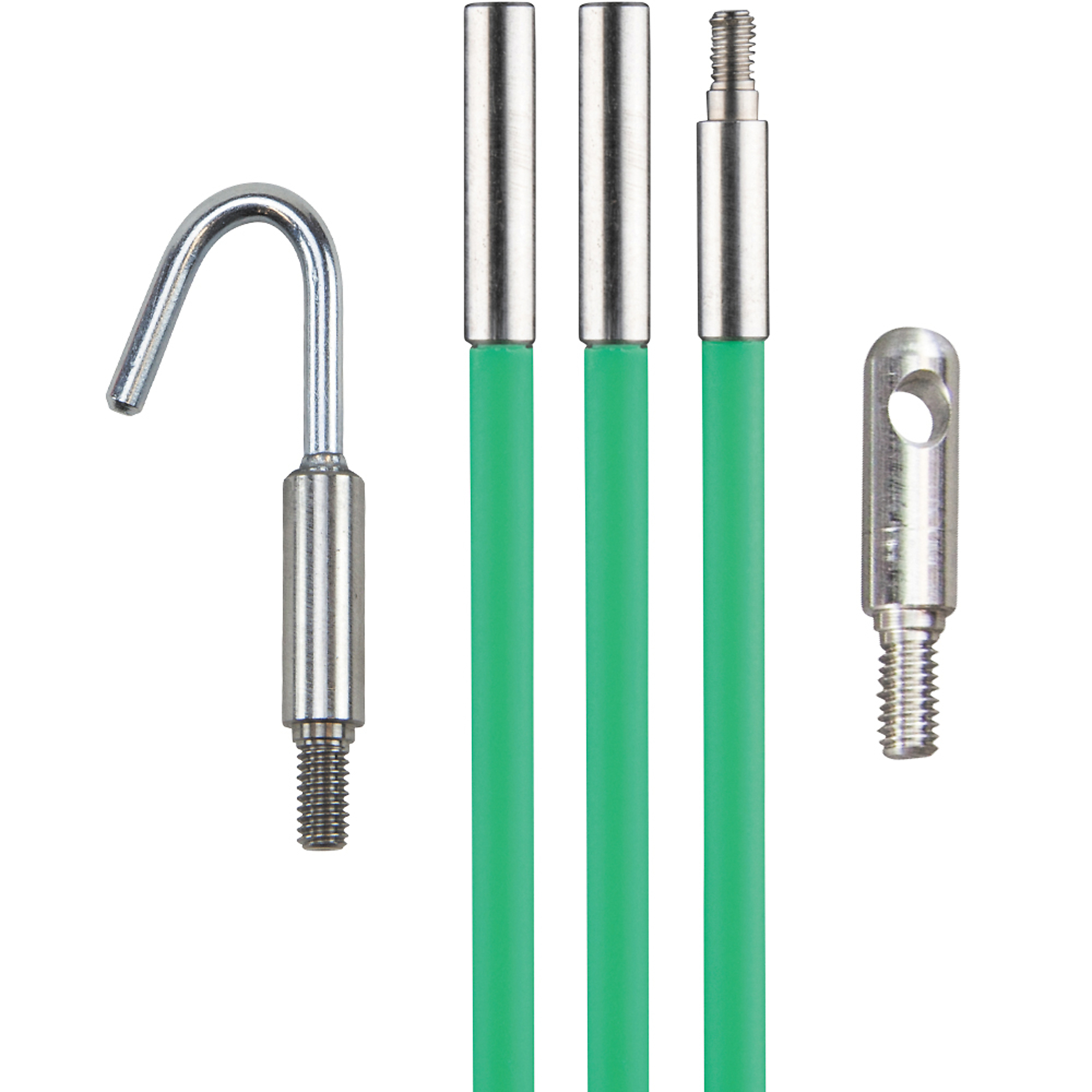 Klein Tools, Hi-Flex Glow Rod, 15ft., Tape Length 180 in, Tape Diameter 5/32 in, Stick (qty.) 3 Model# 50159